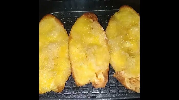 Molletes dulces en freidora de aire