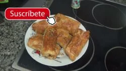 Napolitanas con freidora de aire ( 5 minutos y listo )