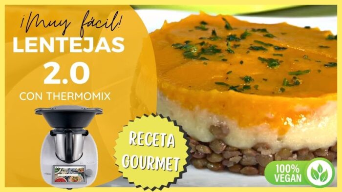 Nuevas LENTEJAS 2.0 con THERMOMIX ✅ | Receta DIFERENTE y MUY FÁCIL de LENTEJAS VEGANAS 🌱👌