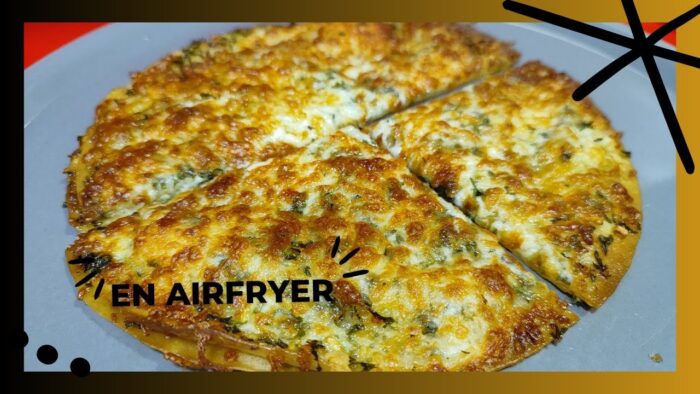 PAN DE AJO EN FREIDORA DE AIRE