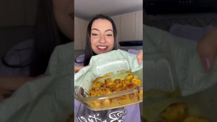 PAPITAS CRIOLLAS EN SALSA DE QUESO | Papas en la freidora de aire