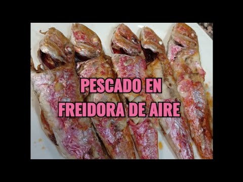 PESCADO en FREIDORA de AIRE (sin aceite) #airfryer #freidoradeaire