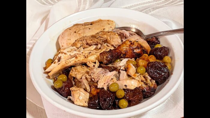🍗 POLLO Entero y Relleno ASADO en Freidora de Aire. ¡Súper jugoso! Con un aliño especial 😍