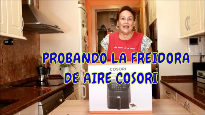 PROBANDO FREIDORA DE AIRE COSORI remendada por la OCU