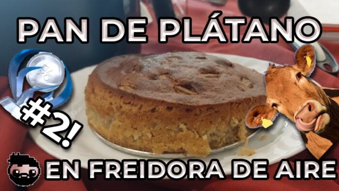 Pan De Plátano En Freidora De Aire | Platinando La Cocina #2