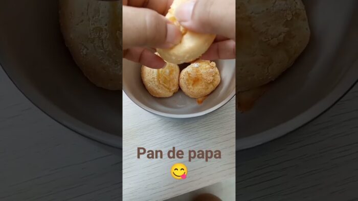 Pan de papa 🥔 en la freidora de aire