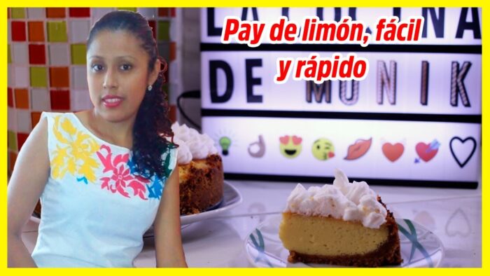Pay de limón🍋,con merengue en freidora de aire