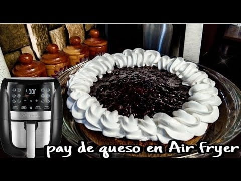 Pay de queso – Freidora de aire Gourmia #airfryer