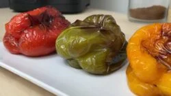 Pimientos Asados en Freidora de Aire Cosori 🔥