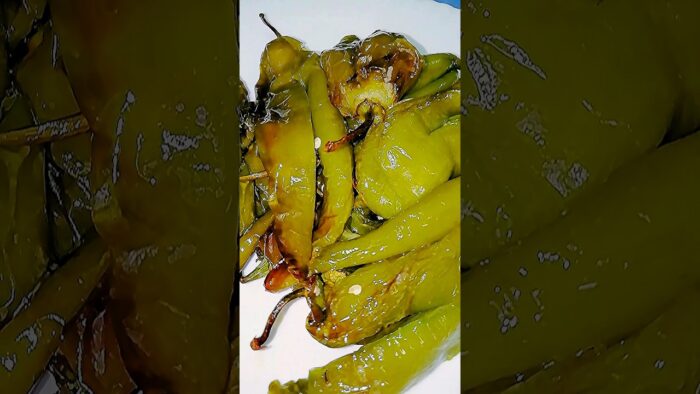 Pimientos Verdes Asados en Freidora de Aire 🫑😋