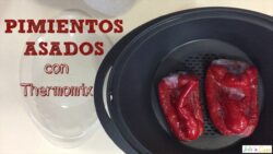 Pimientos asados con Thermomix