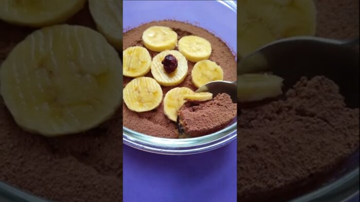 Postre de avena en freidora de aire. 😋 Tus amigos y familia van a amarlo. ❤️ Receta en descripción.