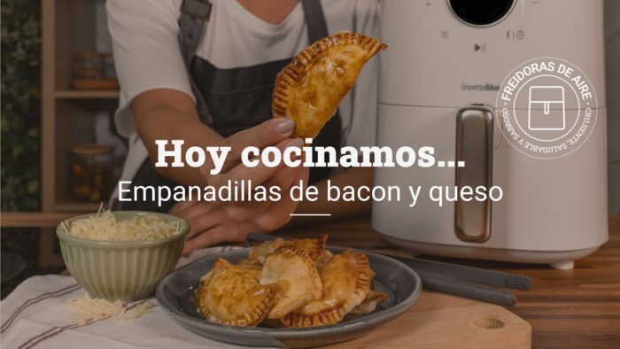[Receta] Empanadillas de Bacon y Queso  en Freidora de Aire
