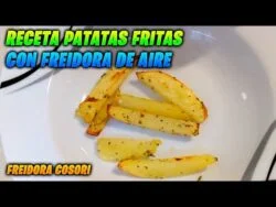 ✅ Receta cocina PATATAS FRITAS con freidora de aire COSORI 5.5 Litros