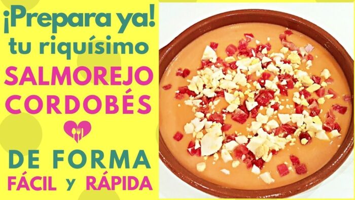 Receta de Salmorejo Cordobés en Thermomix muy fácil