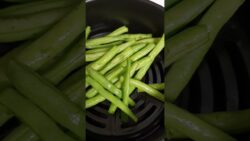 Receta de ejotes en freidora de aire