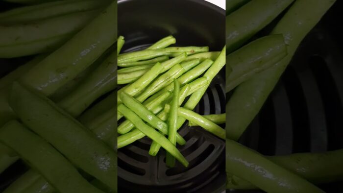 Receta de ejotes en freidora de aire