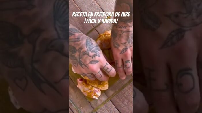 Receta en Freidora de Aire o Air Fryer 🤤 ¡FÁCIL Y RÁPIDA!
