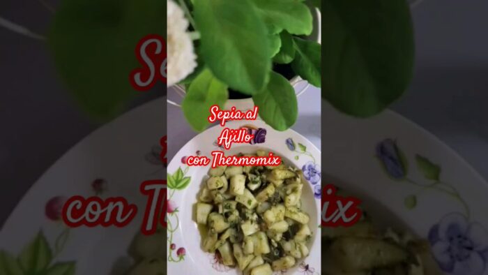 Sepia al Ajillo con Thermomix‼️✅️Prepáralo en sólo 5 minutos. Está riquísima👌😋