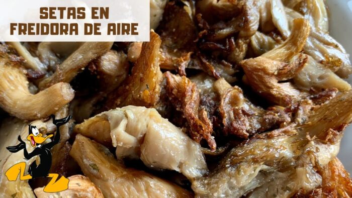 Setas en Freidora de Aire 🍄 ¡Receta con Setas en Air Fryer!