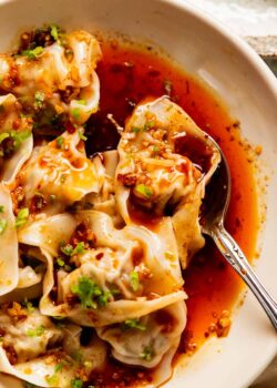 Spicy Wontons in Chilli Sauce – Din Tai Fung!