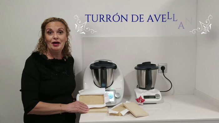 TURRÓN de AVELLANA con THERMOMIX