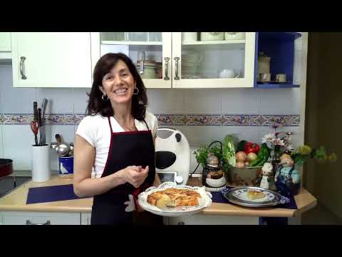 Tarta de manzana ligera en thermomix