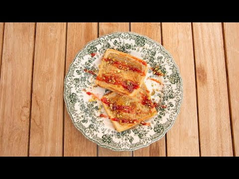 Tostada ‘cheesecake’ viral en freidora de aire, por Fit Happy Sisters | Elle Gourmet España