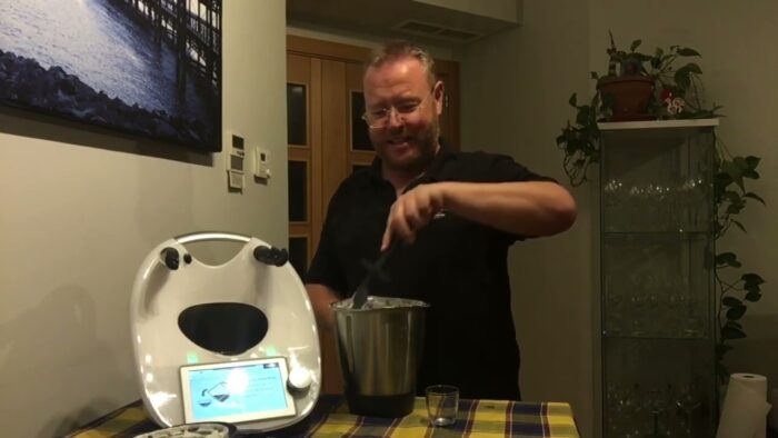 Veganesa con Thermomix yJosé Ángel