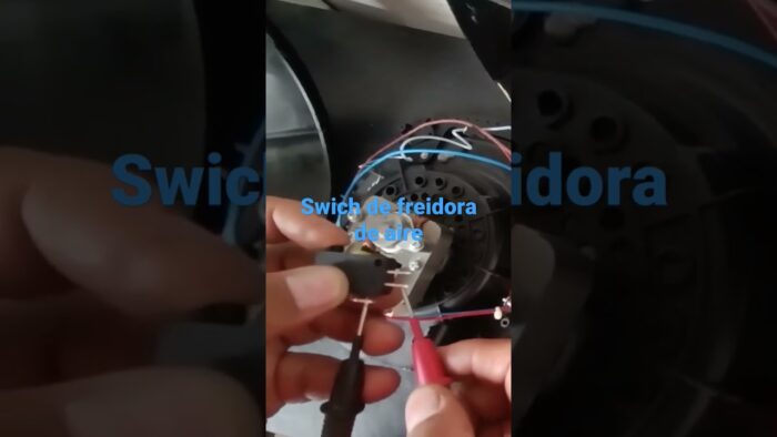 cambio de switch freidora de aire