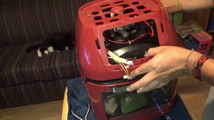 como reparar freidora de aire OVEN ‐