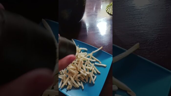 #fpyシ #edit cómo Aser papas fritas en la freidora de aire
