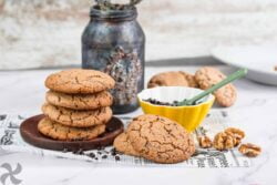 Galletas con chocolate y nueces sin gluten