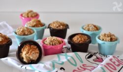 Muffins con café soluble y frutos secos