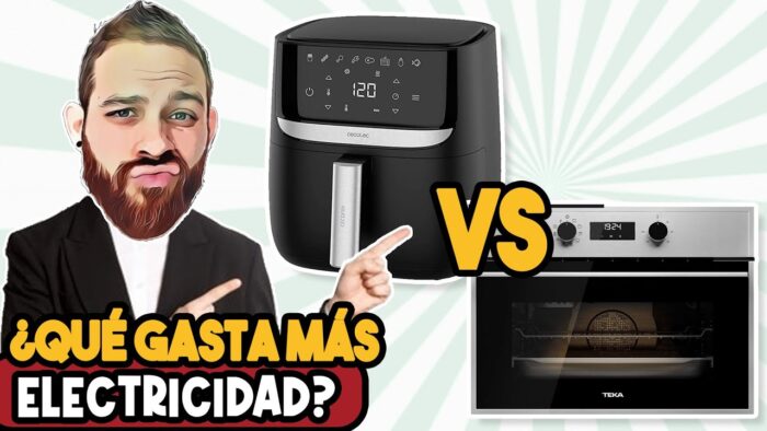 ⚡ ¿Qué gasta más LUZ, un Horno o una Freidora de Aire?