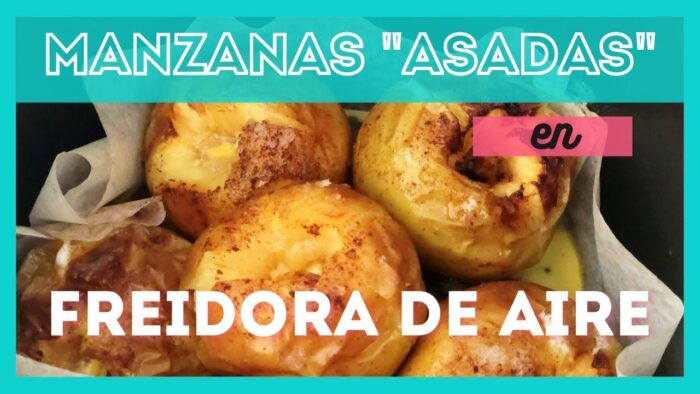 ¿Quieres hacer MANZANAS ASADAS en TU FREIDORA de AIRE? 🍴🍏 ¡Prueba mi receta!