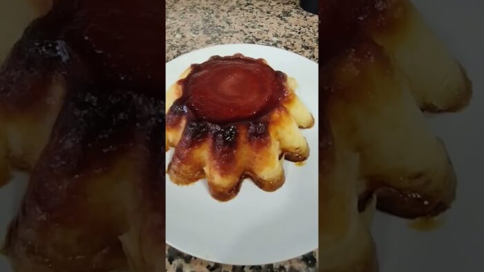 FLAN EN FREIDORA DE AIRE