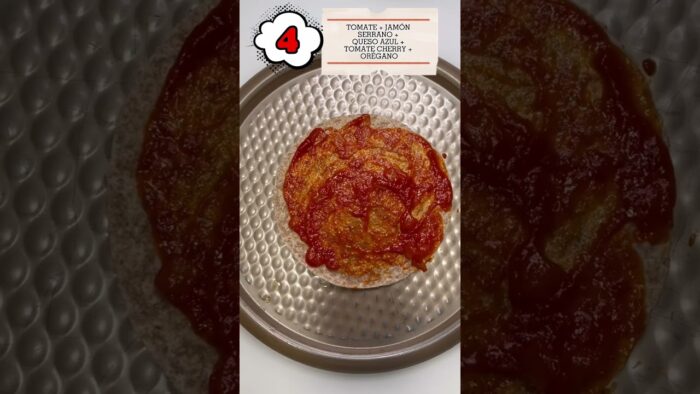 4 FAJIPIZZAS EN FREIDORA DE AIRE #fajitapizza #freidoradeaire #airfryer #recetassaludables