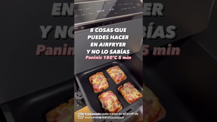 8 COSAS QUE PUEDES HACER EN FREIDORA DE AIRE Y NO LO SABÍAS ☝️
