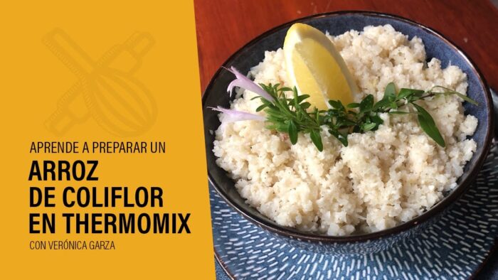 ARROZ de COLIFLOR en Thermomix