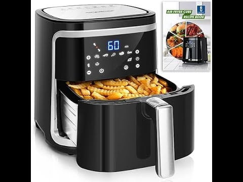 ✨💥 Aigostar Cube – Freidora de aire sin aceite 7L, 1900W 💥✨