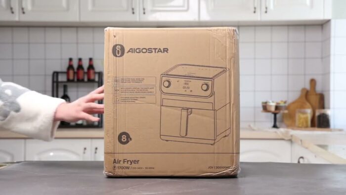Aigostar Joy – Unboxing. Freidora de aire de 8L