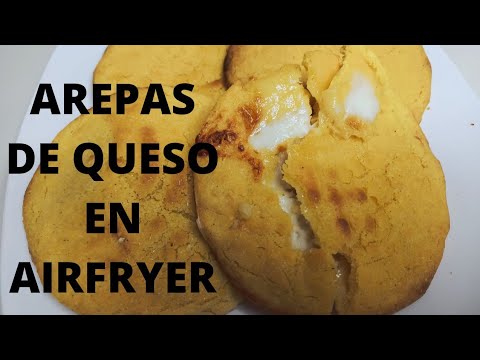 Arepas de queso en Freidora de aire #airfryer #freidoradeaire receta COLOMBIANA
