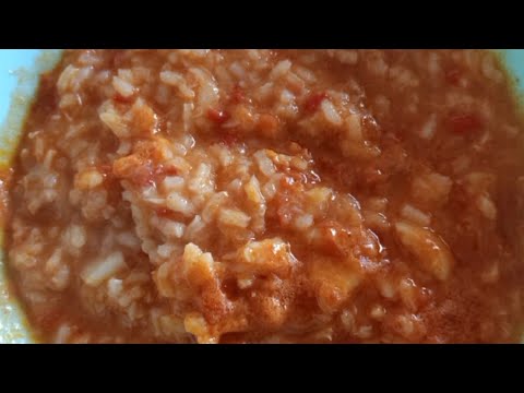Arroz con bacalao, fácil y rico con Thermomix