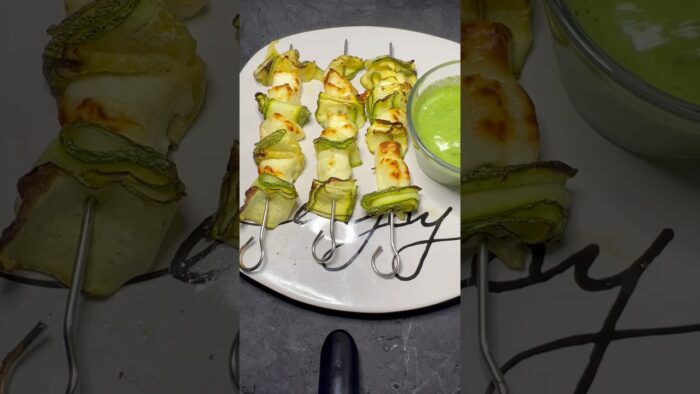 BROCHETAS DE QUESO PANELA EN LA FREIDORA DE AIRE #airfryer #receta #freidoradeaire