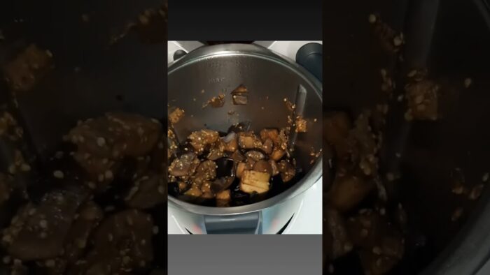 Berenjena dorada con thermomix