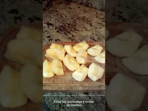 Bizcocho de manzana con Thermomix