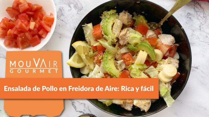 Bowl de pollo con quinoa en freidora de aire | Mouvair Gourmet