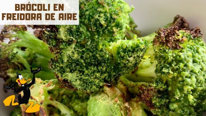 Brócoli Congelado en Freidora de Aire 🥦 ¡Receta de Brócoli en Airfryer!
