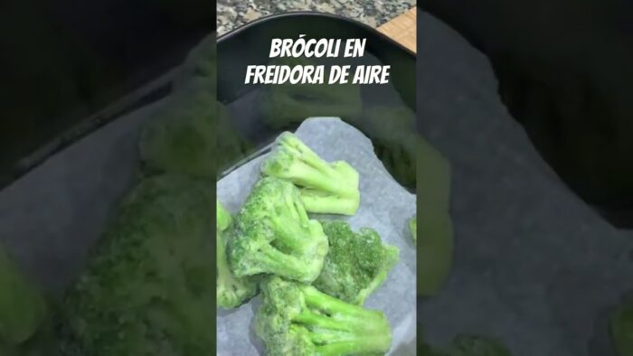 Brócoli en Freidora de Aire 🥦 ¡RECETA SUPER FÁCIL!